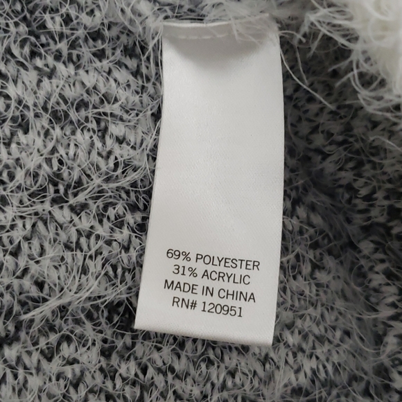 Mudd Striped Fuzzy Cardigan - Picture 4 of 4